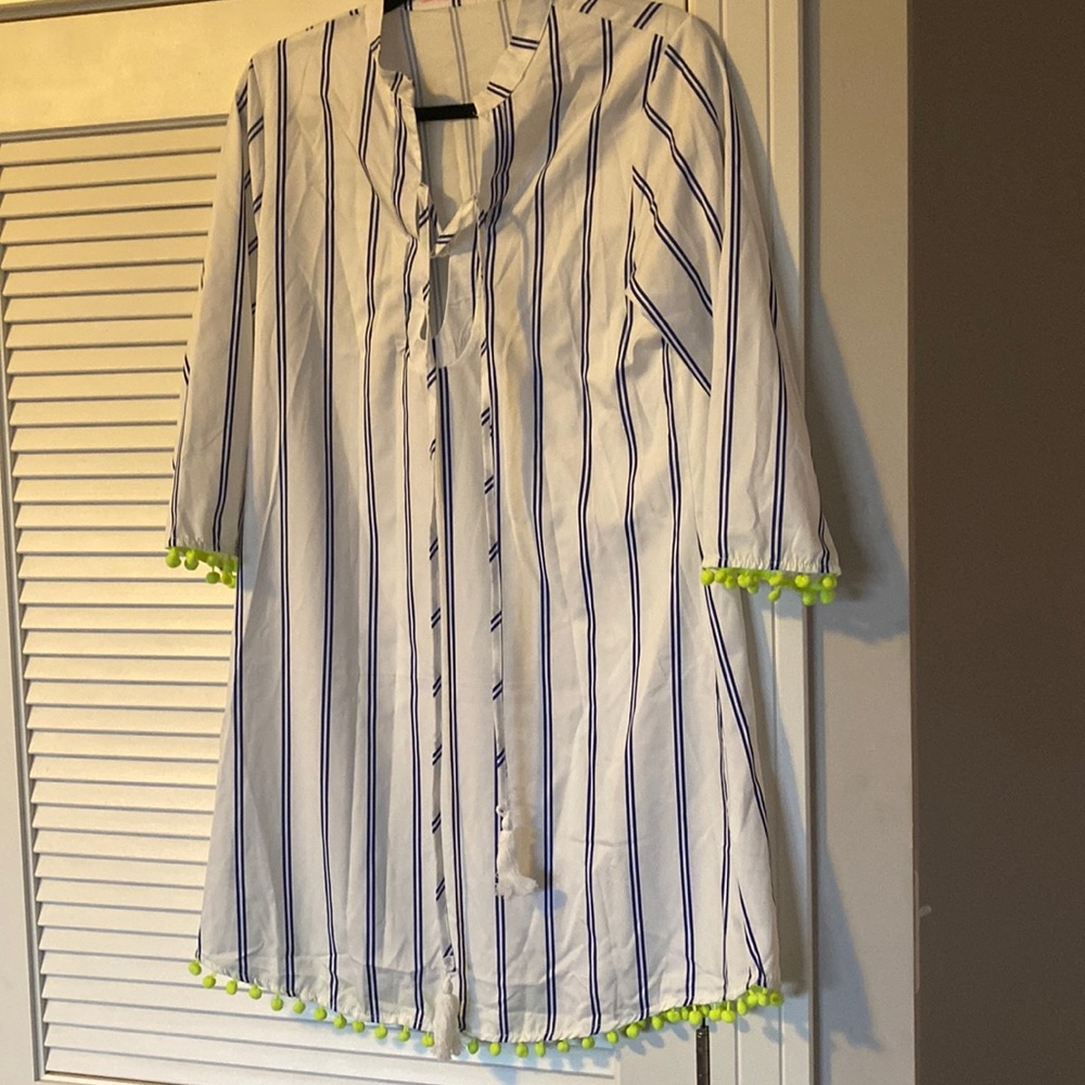 Super cute beach cover up!